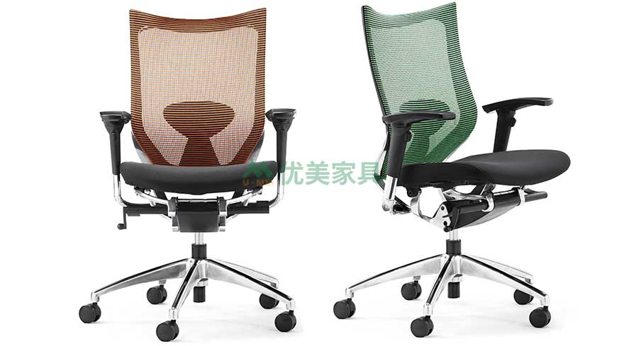 网布办公椅-GS-G1661中背款